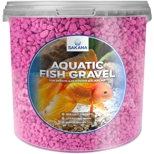 Sakana Fluorescent Aquatic Fish Gravel (Magenta)