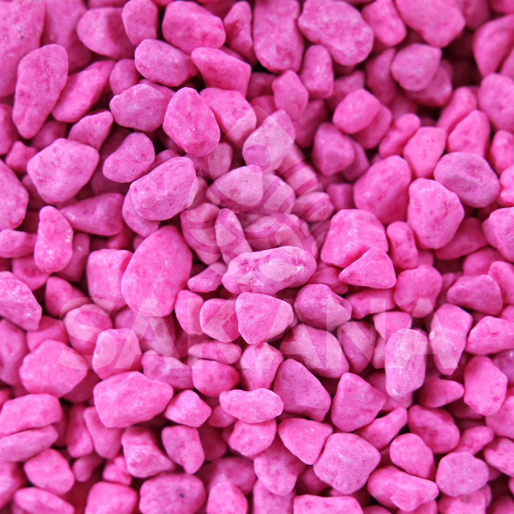 Sakana Fluorescent Aquatic Fish Gravel (Magenta)