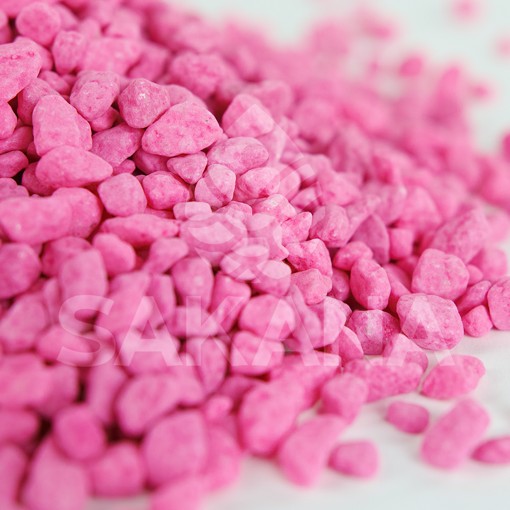 Sakana Fluorescent Aquatic Fish Gravel (Magenta)