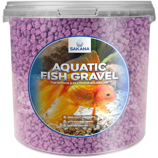 Sakana Fluorescent Aquatic Fish Gravel (Violet)