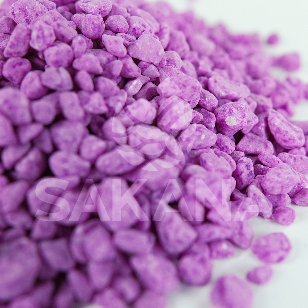 Sakana Fluorescent Aquatic Fish Gravel (Violet)