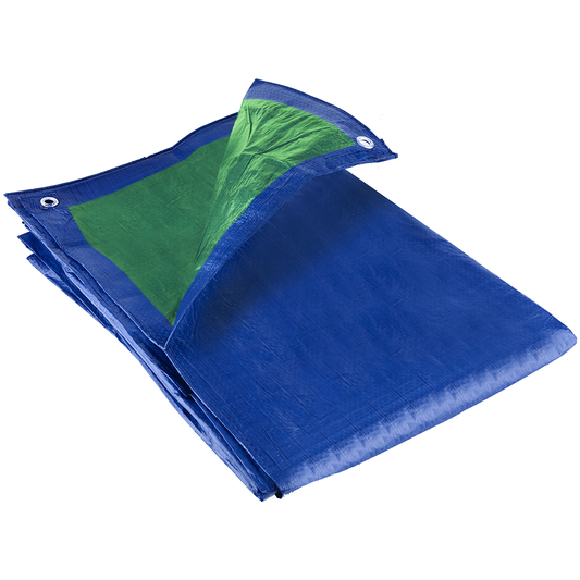 GroundMaster Blue/Green Budget Tarpaulins