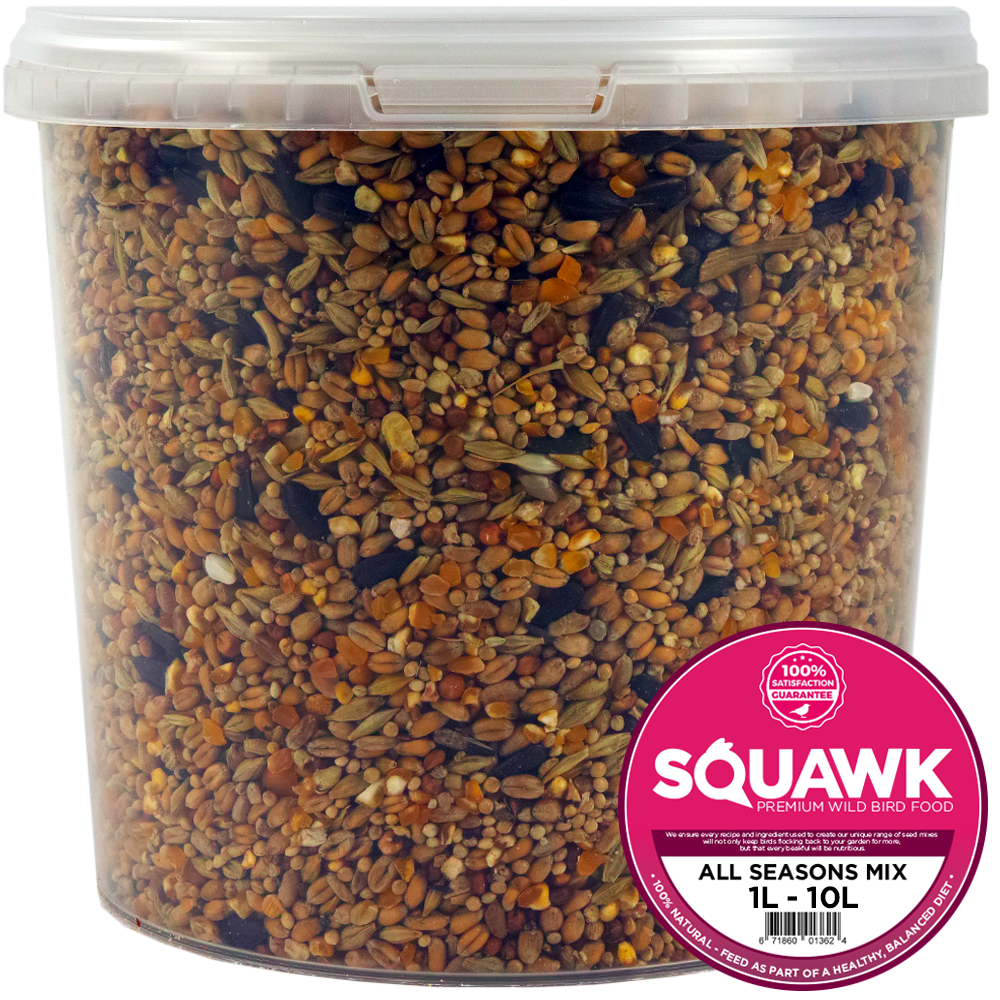 SQUAWK All Seasons Wild Bird Food Mix (Litres)