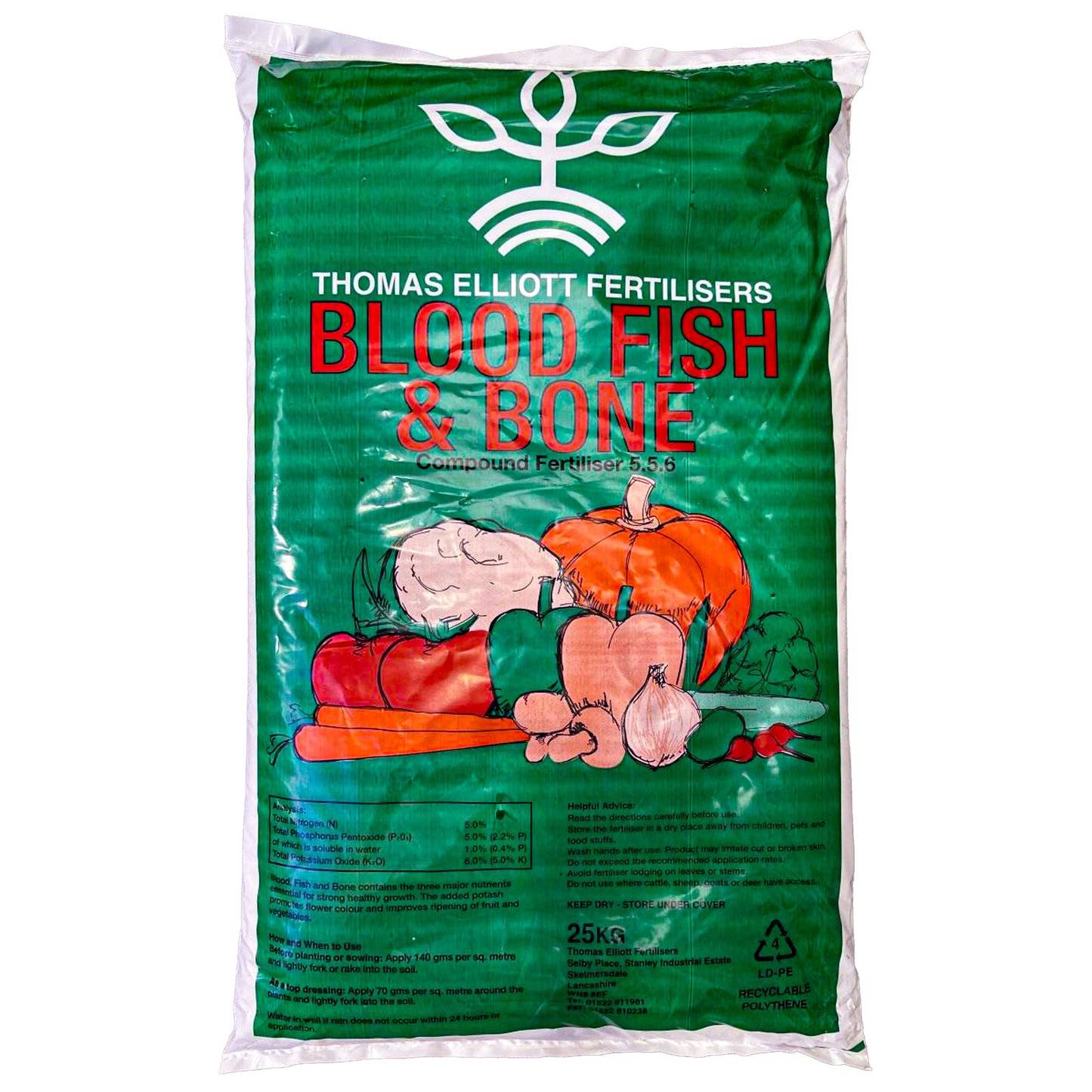 Fish, Blood & Bone Fertiliser 5-5-6