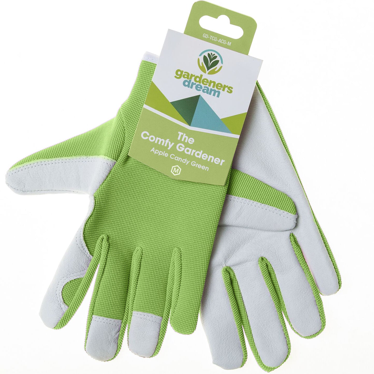 Comfy Gardener Gloves - Apple Candy Green - Medium