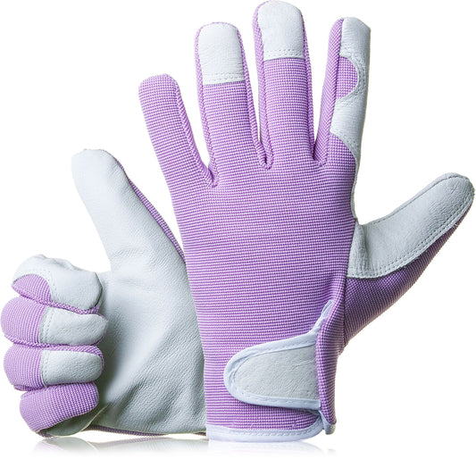 Comfy Gardener Gloves - Lush Lavender - Medium