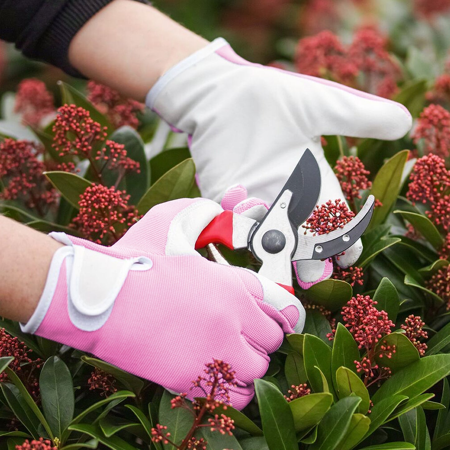 Comfy Gardener Gloves - Mellow Pink - Medium