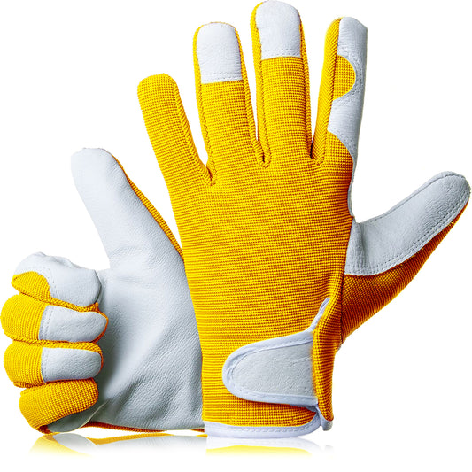 Comfy Gardener Gloves - Sunshine Yellow - Medium