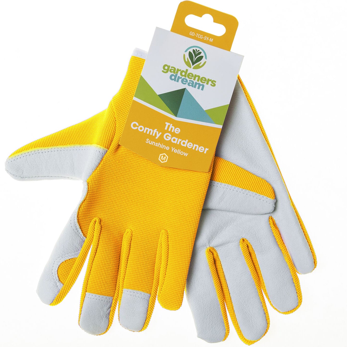 Comfy Gardener Gloves - Sunshine Yellow - Medium