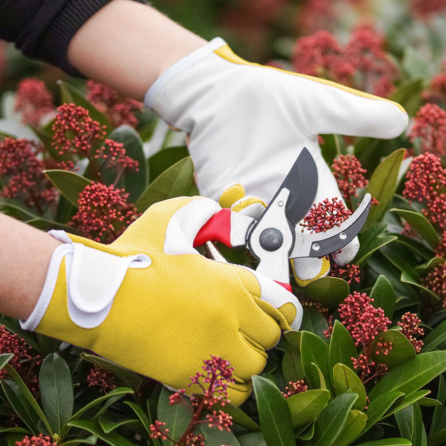 Comfy Gardener Gloves - Sunshine Yellow - Medium