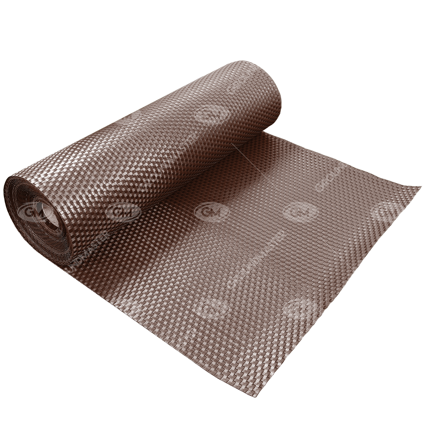 GroundMaster Polyrattan Screening (Dark Brown, 1m x 1m)