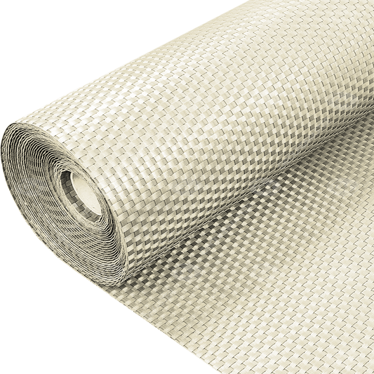 GroundMaster Polyrattan Screening (Beige, 1m x 1m)