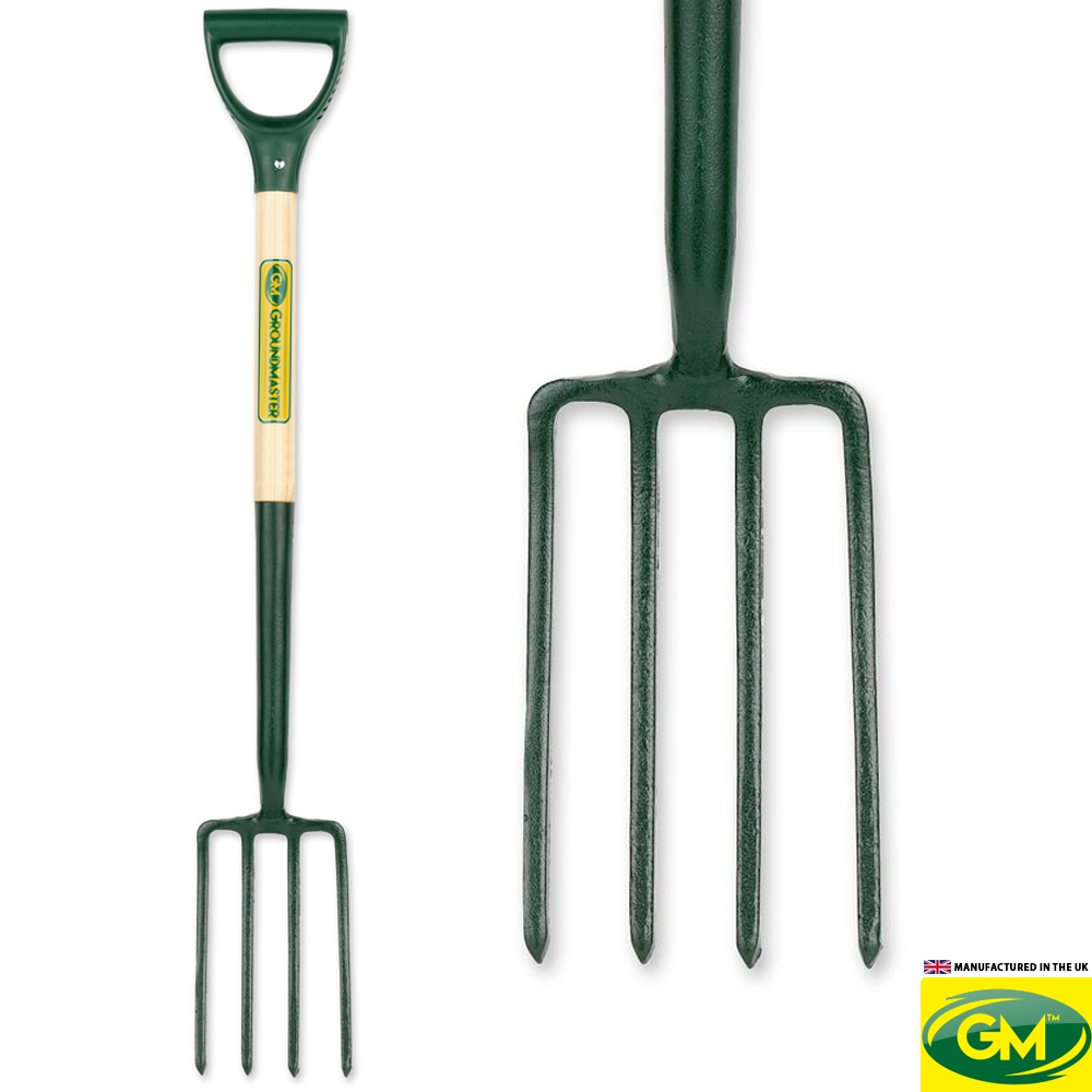 GM Solid Socket Garden Border Fork