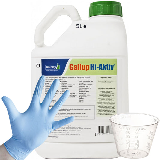 Gallup Hi-Aktiv 5L + Cup and Gloves