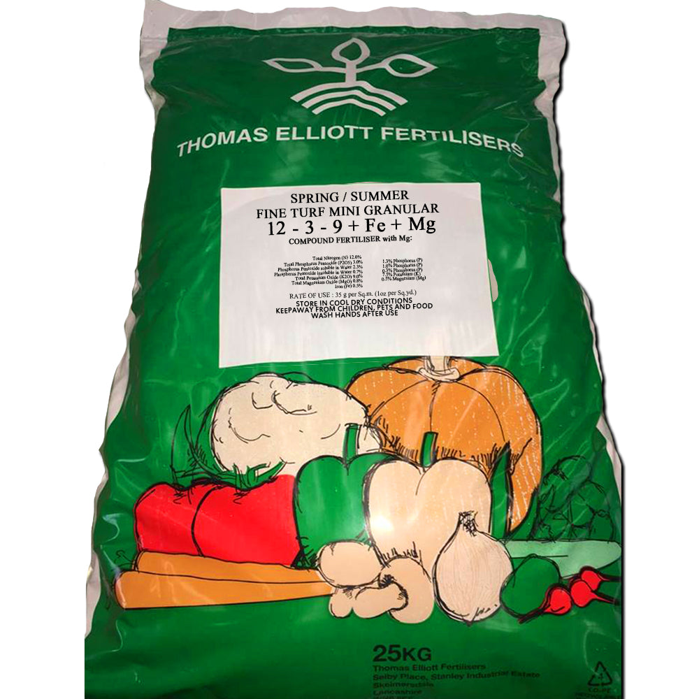 Spring/Summer Fertiliser 12-3-9+1Fe+0.5