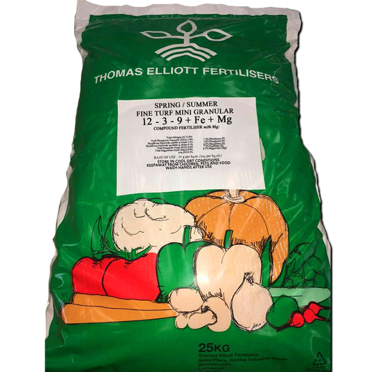 Spring/Summer Fertiliser 12-3-9+1Fe+0.5