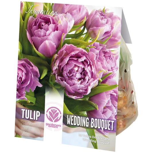 Tulip Double Wedding Bouquet (Pack of 10)