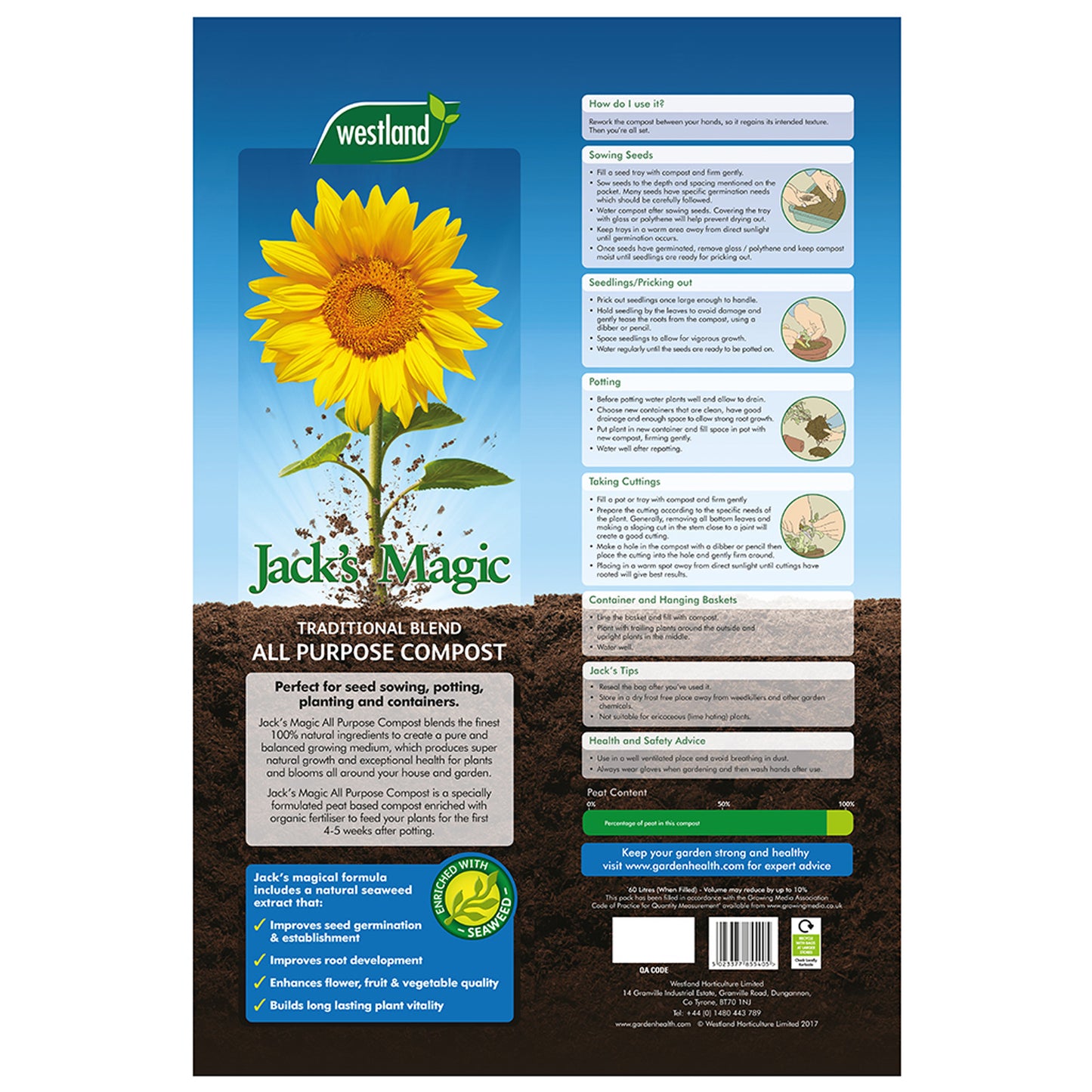 Jack's Magic Compost 50L