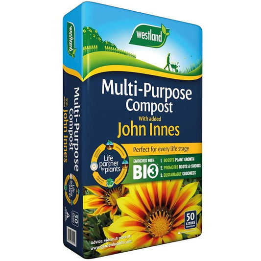 Multi-Purpose Compost with John Innes 50L by Westland