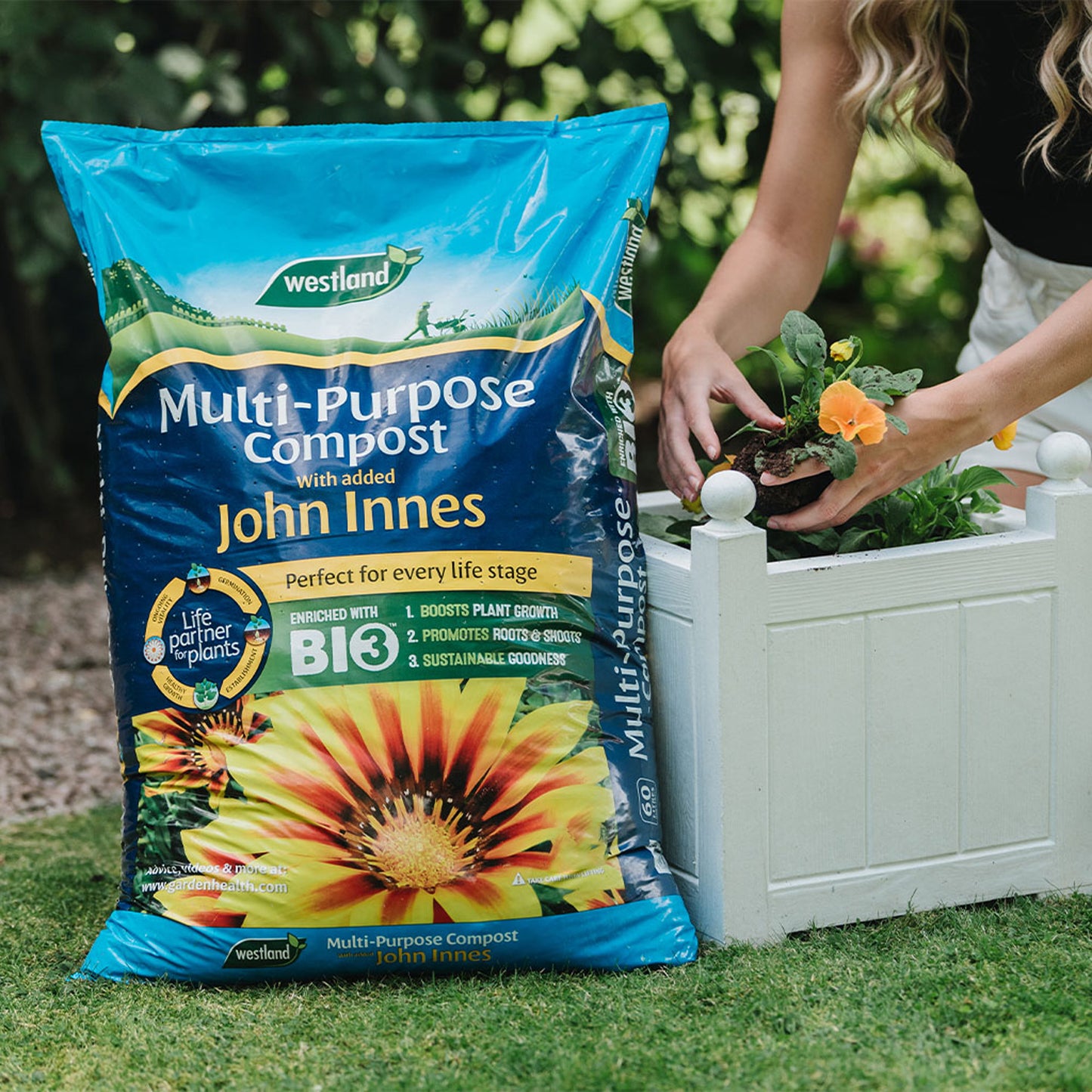 Multi-Purpose Compost with John Innes 50L by Westland