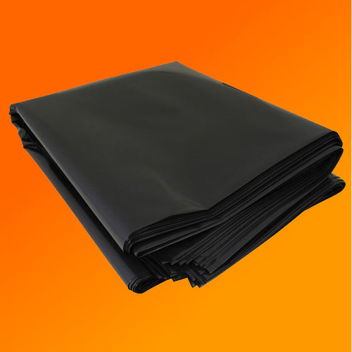 Centre-Fold Black Polythene 500G 2m x 7m