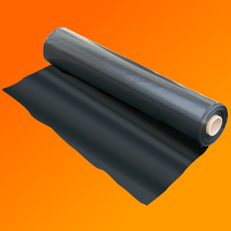 Centre-Fold Black Polythene 500G 2m x 35m