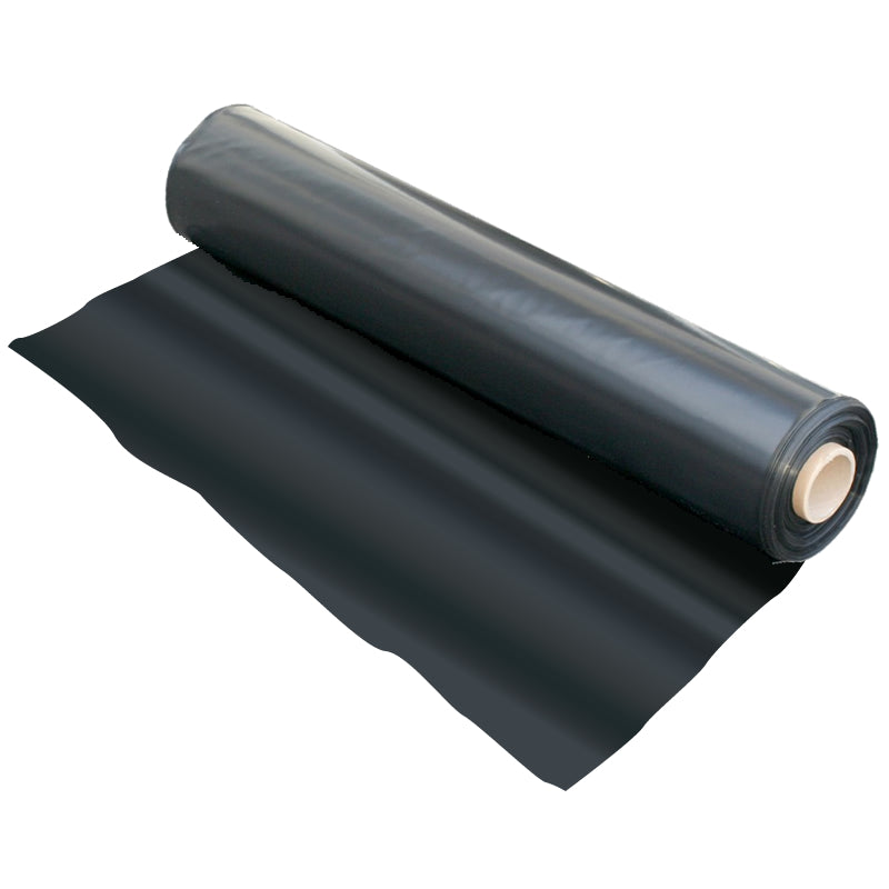 Centre-Fold Black Polythene 500G 2m x 30m