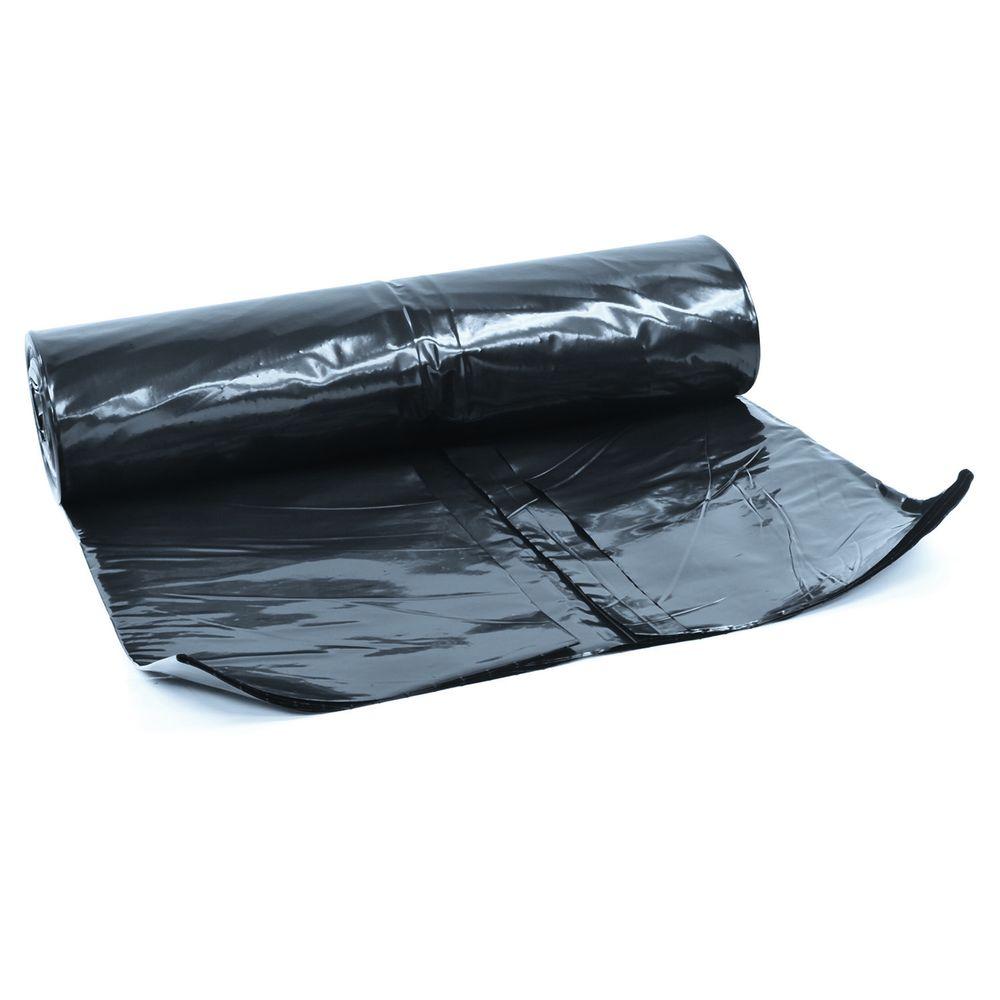 Centre-Fold Black Polythene 1000G 2m x 20m